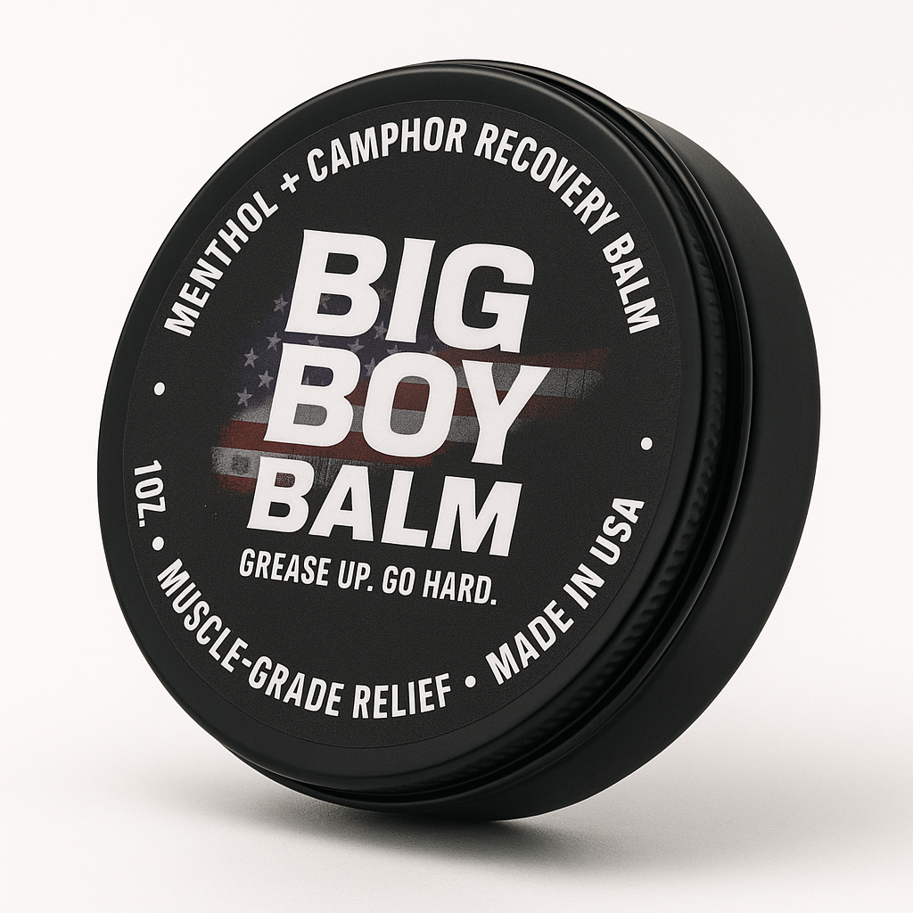 Big Boy Balm - 1oz Menthol + Camphor Recovery Tin