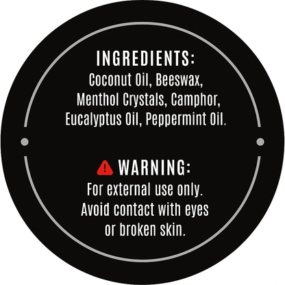 Big Boy Balm - 1oz Menthol + Camphor Recovery Tin
